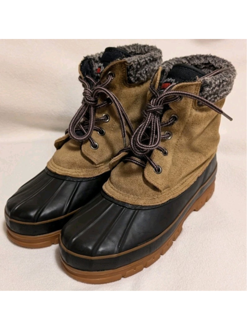 Insoles of Dupont Thermolite Performance Insulated Duck Boots US Woman Sz 9 B201